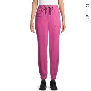 Cuddle Duds Pink Scrub Joggers Size S